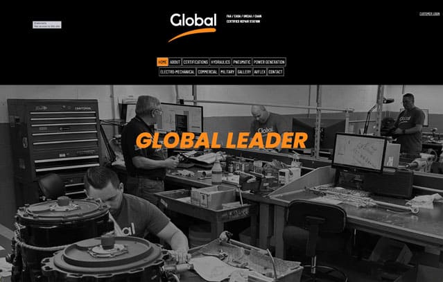 Global AirServe home page /